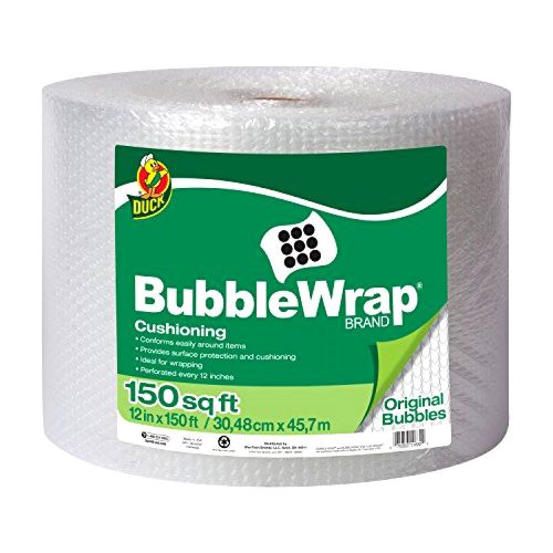 Brand Duck Bubble Wrap Original Inches X Cushioning Feet Wide Long 150 Roll