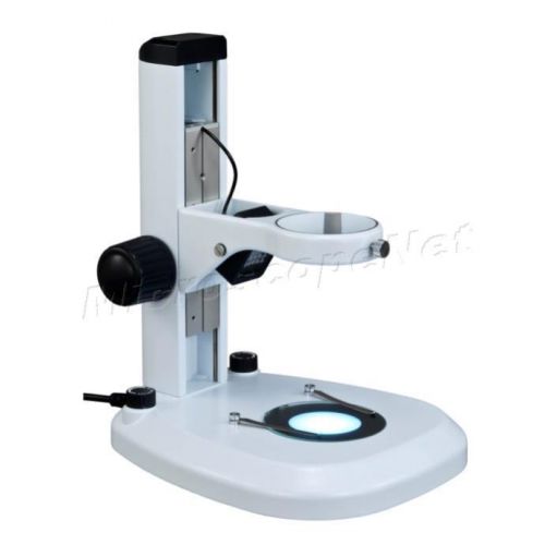 Stereo microscope stand with incident and transmitted led lights for sale
