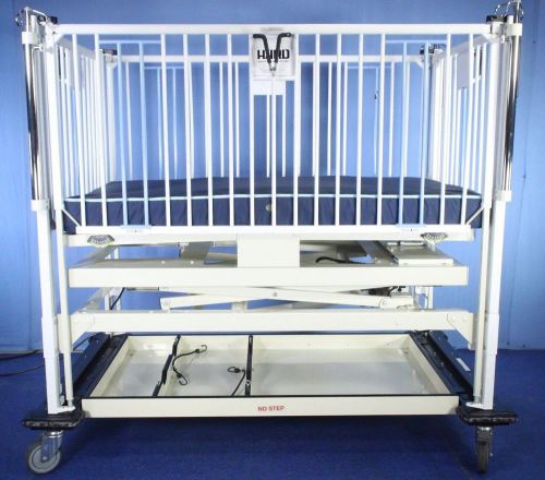 Hard electric hospital crib power crib with scale &amp; warranty for sale