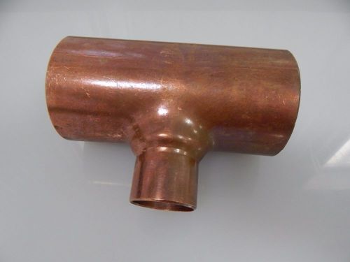 COPPER TEE FITTING 3 X 3 X 1 1/2 REDUCING OUTLET TEE 3 INCH