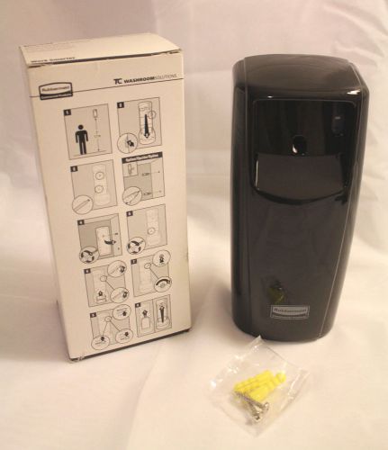 Rubbermaid TC Washroom Standard Aerosol Led Dispenser 1793537 Black Commercial