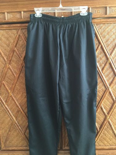 Men&#039;s River&#039;s End 1st Quality Black Twill Chef Pants size Large Price 13.00ea.