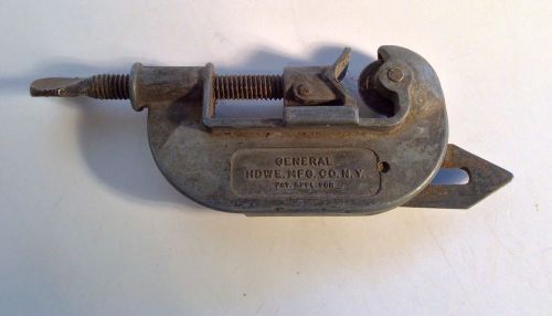 Vintage General Pipe Tubing Cutter