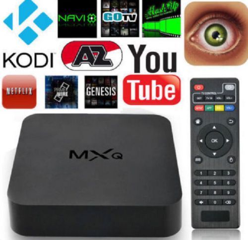 Mxq android quad-core wifi kodi 1080p smart set tv box 1g/8gb xbmc fully loaded for sale