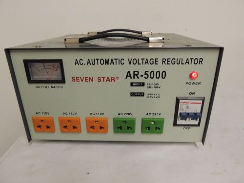 Seven Star AR-5000  AC Automatic Voltage Regulator