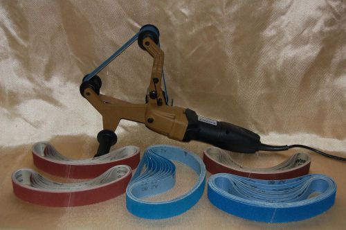 Bluerock tools 40a &amp; 50 belts pipe polisher belt sander belts by fits metabo for sale