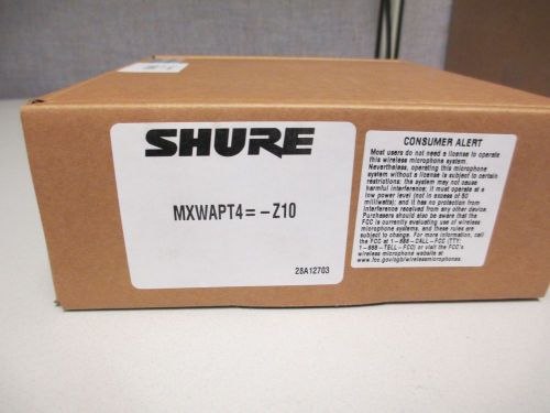 Shure MXWAPT4-Z10 Microflex Wireless 4-Channel Access Point Transceiver