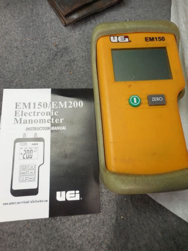 UEI EM150 Electronic Manometer. nice working order !!!!!