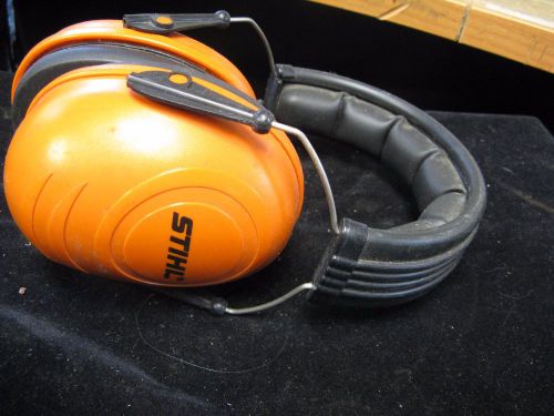 Stihl Brand Orange &amp; Black Hearing Protection  Headset