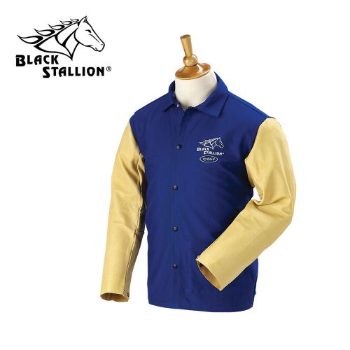 Black Stallion FRB9 - 30C/PS 9oz FR and Grain Pigskin Jacket -  size medium