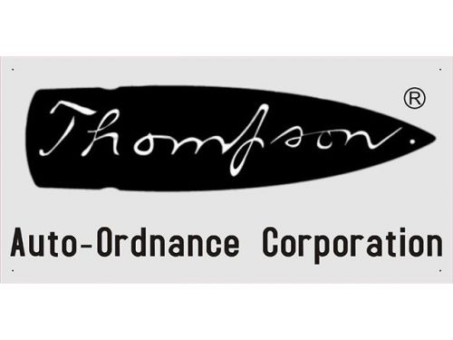 Advertising Display Banner for Auto-Ordnance thompson Dealer Arm Gun Shop