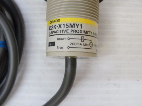 Omron E2K-X15MY1 Capacitive Proximity Switch 100/240VAC.