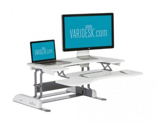 VARIDESK Pro Plus 36 Height-Adjustable Standing Desk -  White   NEW