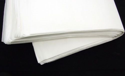 Lot 5 reams 17 x 38 white tissue paper 2400 sheets thick packing cushion fragile for sale
