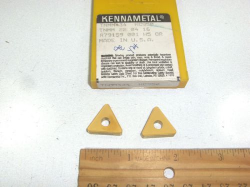 KENNAMETAL CARBIDE INSERTS TNMM-434 (10 PCS)