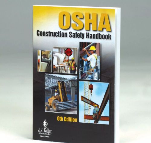 Jj keller official english 6th edition osha construction safety handbook each for sale