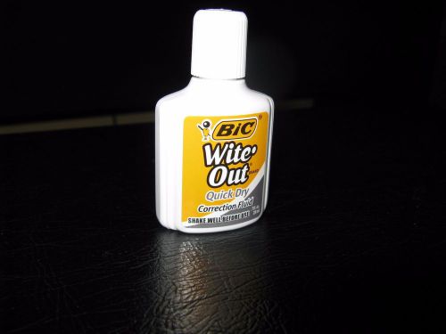 BIC WITE OUT QUICK DRY 0.7 OZ,NEW