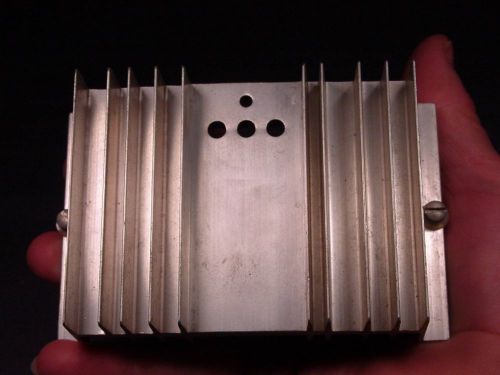 4.5&#034; x 3&#034; aluminum heatsink amps power supplies 6.8 oz to-220 to-3 to-66 stud for sale