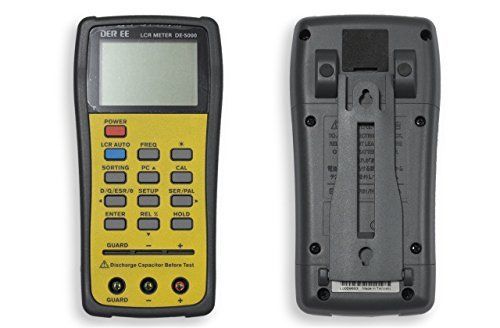 DE-5000 Handheld LCR Meter with accessories free shipping NEW