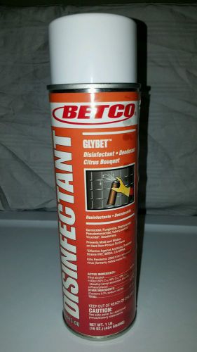 Betco GLYBET™ Surface Disinfectant Air Sanitizer,12 - 16oz Aerosol Cans 08623