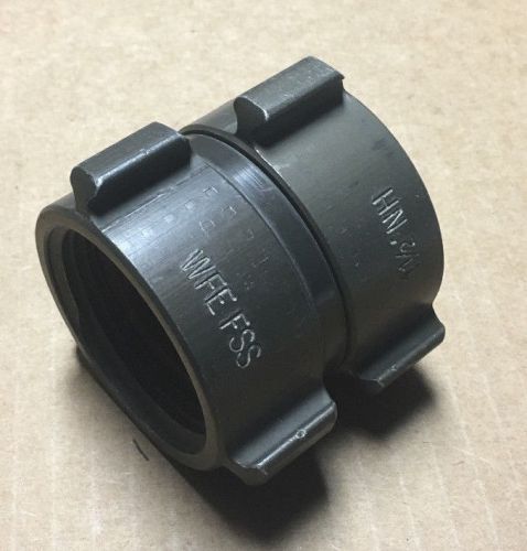 Wfe western fire hose swivel coupling fitting 1.5&#034; nh adapter female for sale