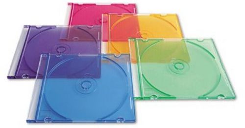 Verbatim cd/dvd slim cases - asst. - 50ct.verbatim for sale