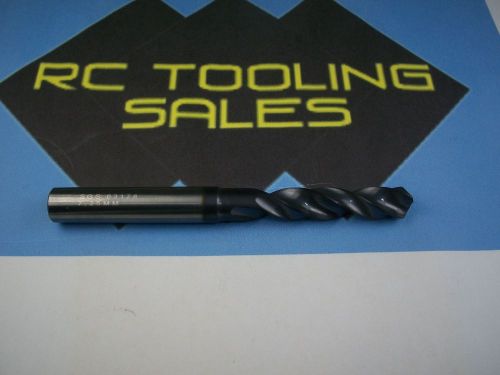 7.25mm 3xD Double Margin High Performance Carbide Drill AITiN Coated NEW SGS 1pc