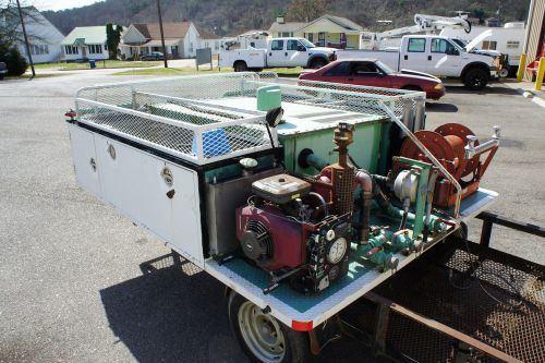 WAJAX PACIFIC WATER PUMP BRIGGS STRATION FOREST FIRE WILD FIRE TRAILER PUMP