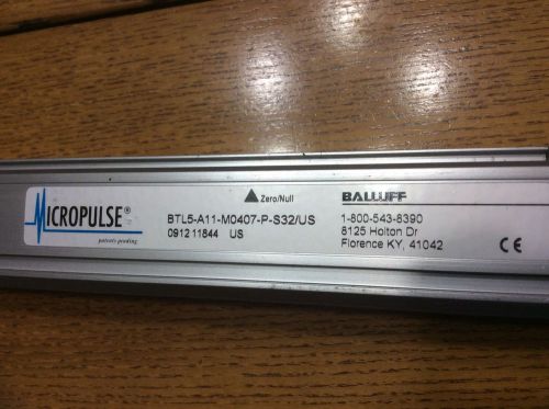 Balluff Micro pulse Transducer BTL5-A11-M0407-P-S32/US