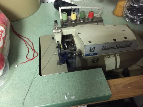 UNION SPECIAL  HIGH SPEED 4-THREAD SERGER  INDUSTRIAL SEWING MACHINE