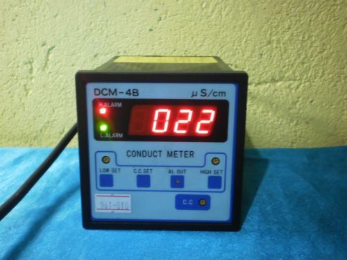 Fuji seimitsu denki dcm-4b-4-1-2-1 dcm4b4121 conductivity meter for sale