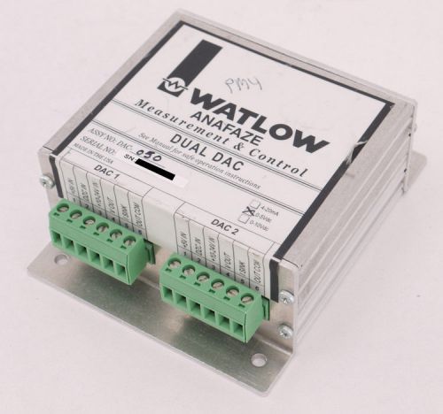 Watlow anafaze dac-050 0-5vdc dual dac transmitter unit module industrial for sale