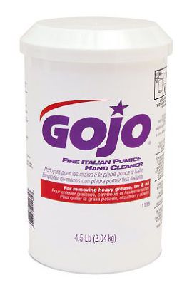 Go-jo ind. 1135-06 hand cleaner-4lb pumice hand cleaner for sale