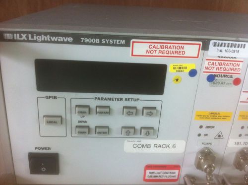 ILX Lightwave 7900B  Maninfram with 8 sources 79800D