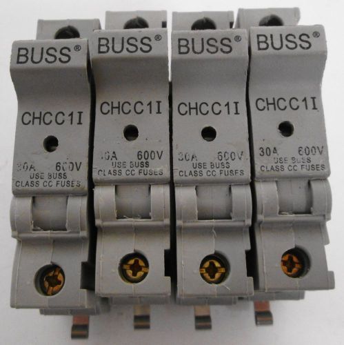 (4) Buss CHCC1I Fuse Holder 30A 600V