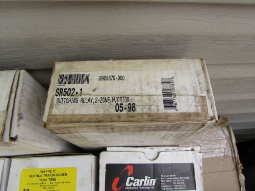 Taco SR502-1 Switching Relay, 2 Zone, with Prior, New in Box