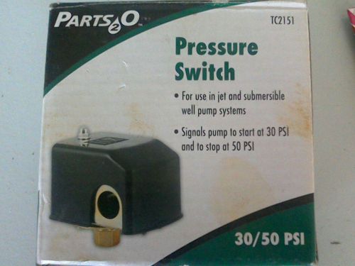 New Pressure Switch Parts2O 30/50 PSI