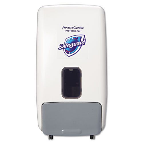 Foam Hand Soap Dispenser, Wall Mountable, 1200mL, White/Gray