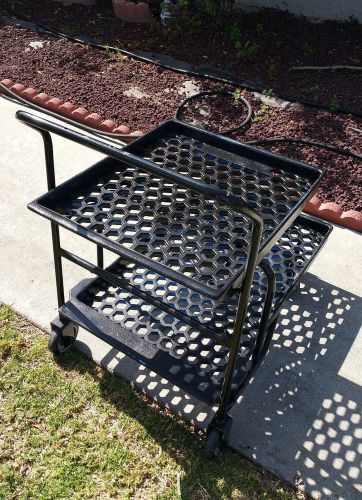 Win holt pnc-1-wm rolling nesting food grocery stock utility cart 1200lb local for sale