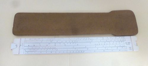 Vintage Acu-Math No. 400 SKA BCC DLT Mathmatic Calculator Slide Ruler Stick 12&#034;