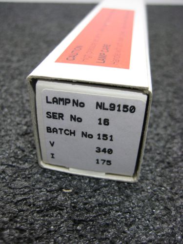 Krypton Laser Arc Lamp Quantronix 2601-00432 NL9150 V=340 I=175 135mm Arc Length