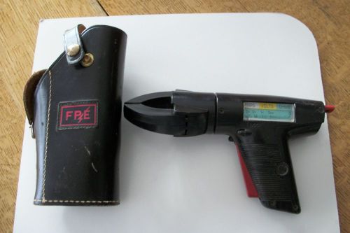 VINTAGE FEDERAL PACIFIC ELECTIC CO. PISTOL METER