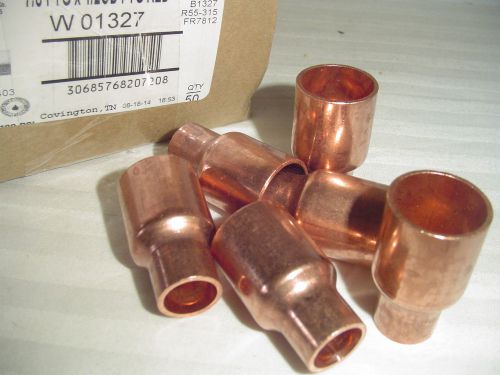 Qty (96pcs)mueller 7/8 x 1/2od copper ftgxc fitting reducers nom size: 3/4&#034;x3/8&#034; for sale