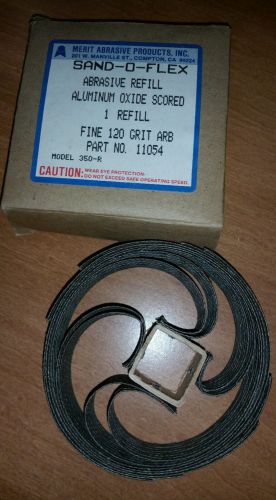 Sand-o-flex abrasive refill model 350-r aluminum oxide scored 120 grit 11054 for sale