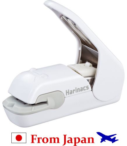 Kokuyo Harinacs Japanese Stapleless Stapler White SLN-MPH105W From Japan (N-317)