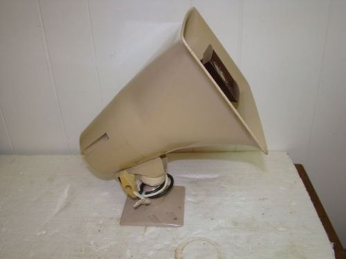 Valcom One Way Paging Horn Model V-1030C Beige With Volume Control