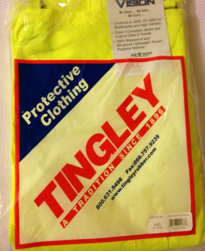 Tingley o23122 rainwear overall, class 3, protective gear,rainwear, visability for sale