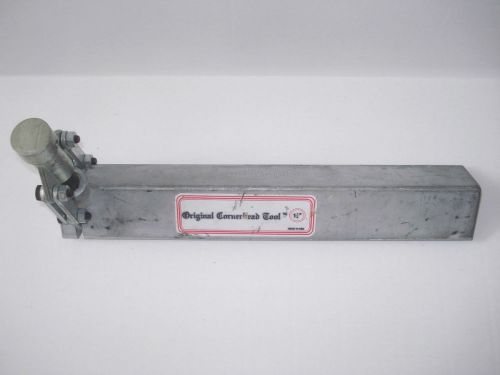 Clinch-On Aluminum Cornerbead Corner Bead Sheetrock Drywall Tool 1-1/4&#034;