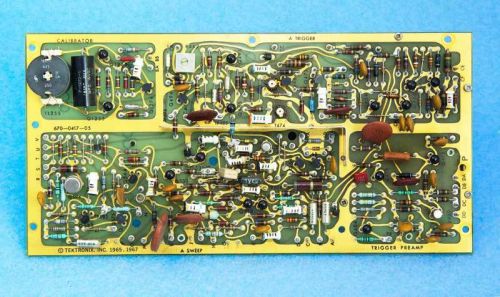 A SWEEP CIRCUIT BOARD ASSEMBLY for Tektronix 453A OSCILLOSCOPE 670-0417-05