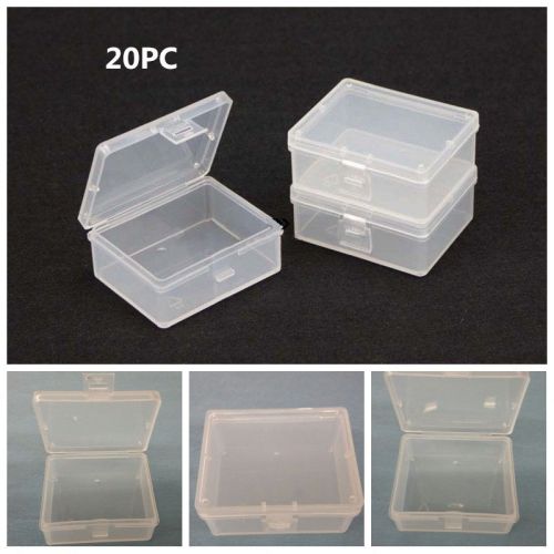 20x Dispensing Needle Tips Components Box Container Parts Transparent Boxes WWU